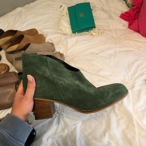 JEFFREY CAMBELL GREEN BOOTIES